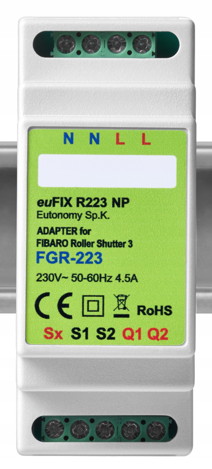 Eutonomy euFIX R223NP dla FIBARO Roller Shutter 3