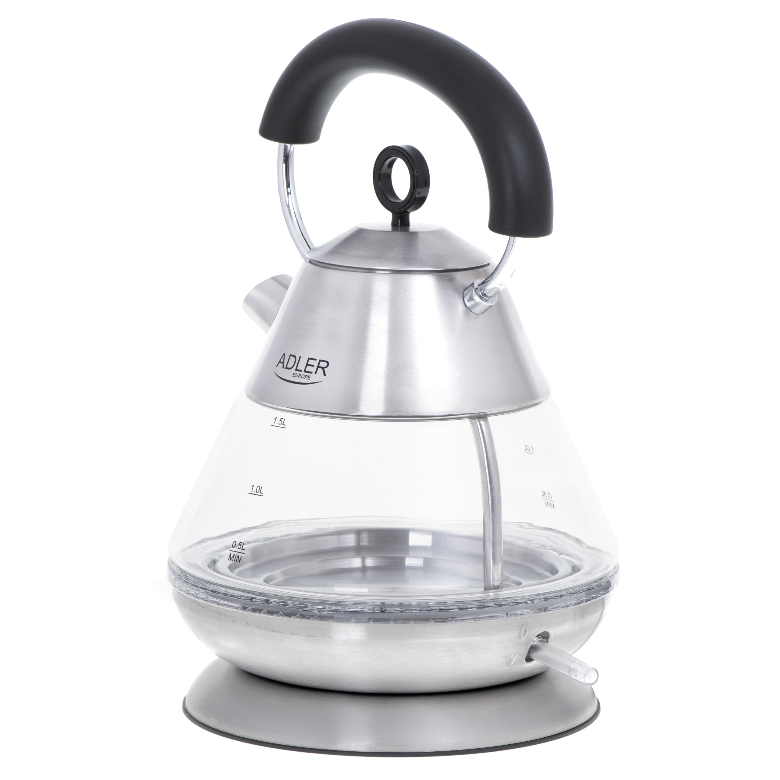 Szklany Czajnik 1,5L STRIX 2200W - Szybkie Gotowanie i Bezpieczeństwo
