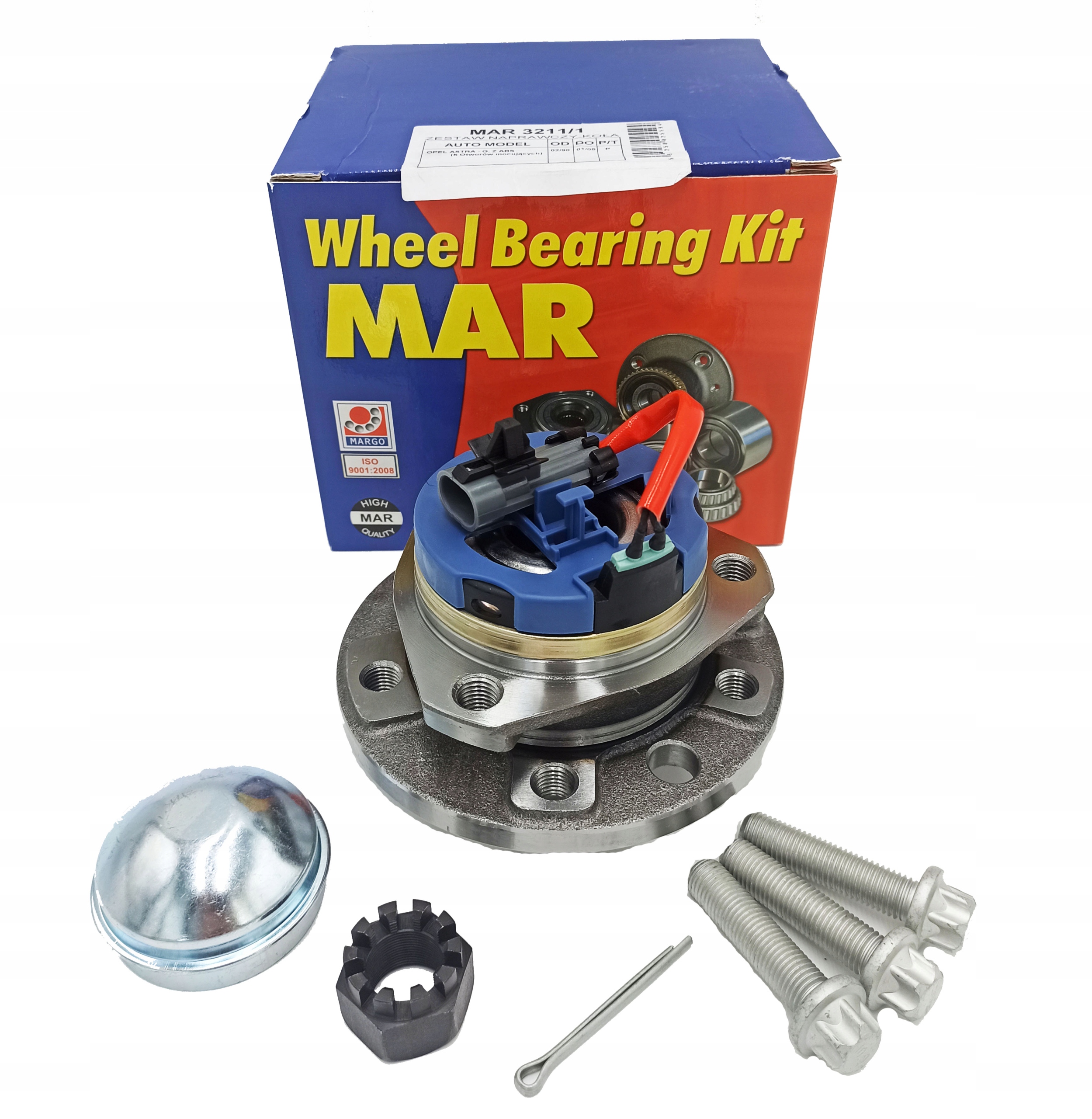 

Piasta Łożysko Koła Przód Opel Astra G 5 śrub Abs