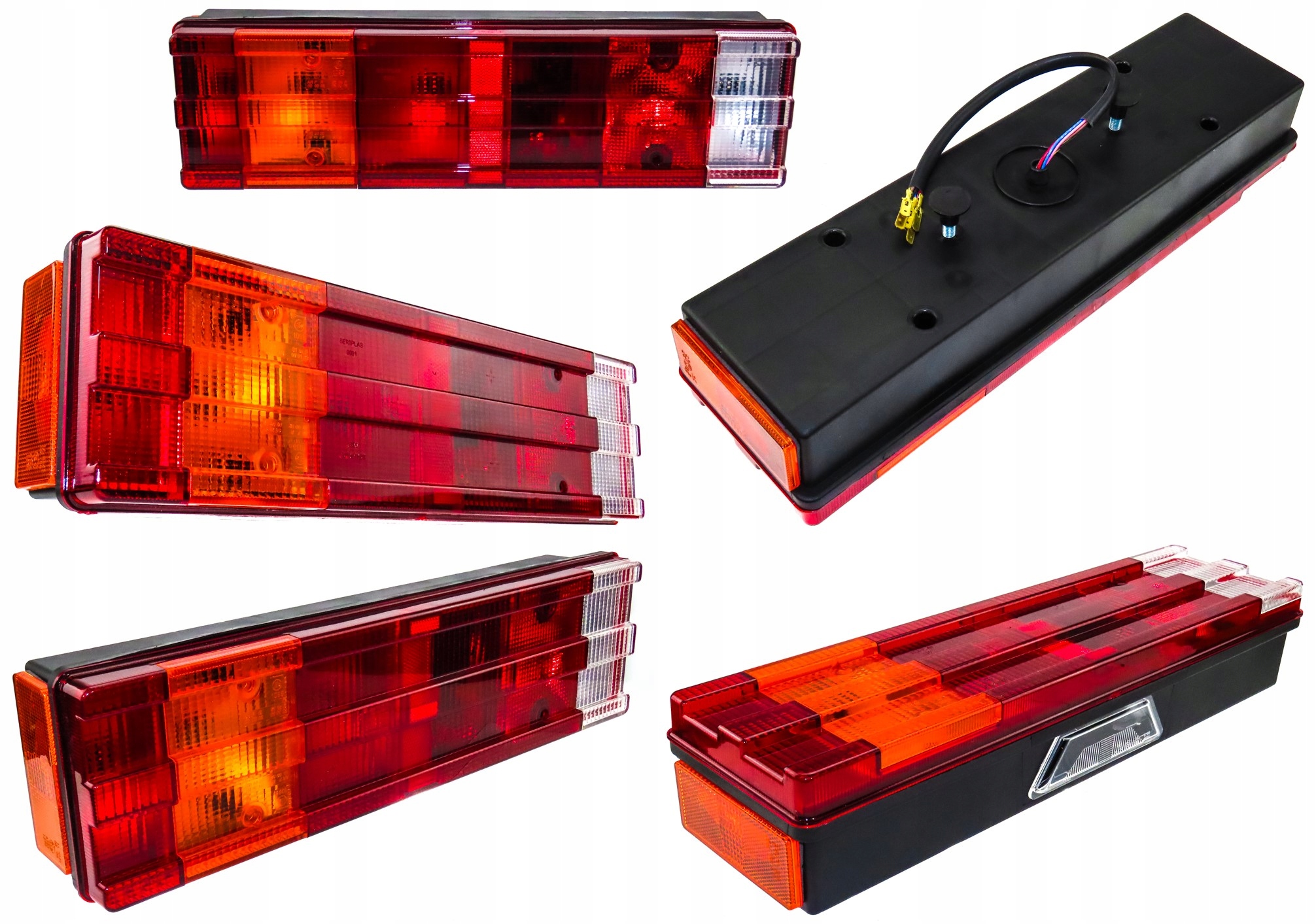 LAMPA TYLNA ZESPOLONA LEWA 7 SEGMENTOWA MERCEDES