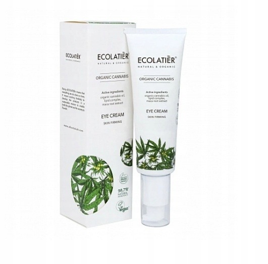 Ecolatier Oční krém z konopí – zpevnění a regenerace