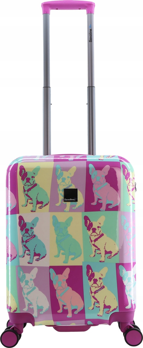 Kabinový kufr Saxoline 55 cm Bulldog Color