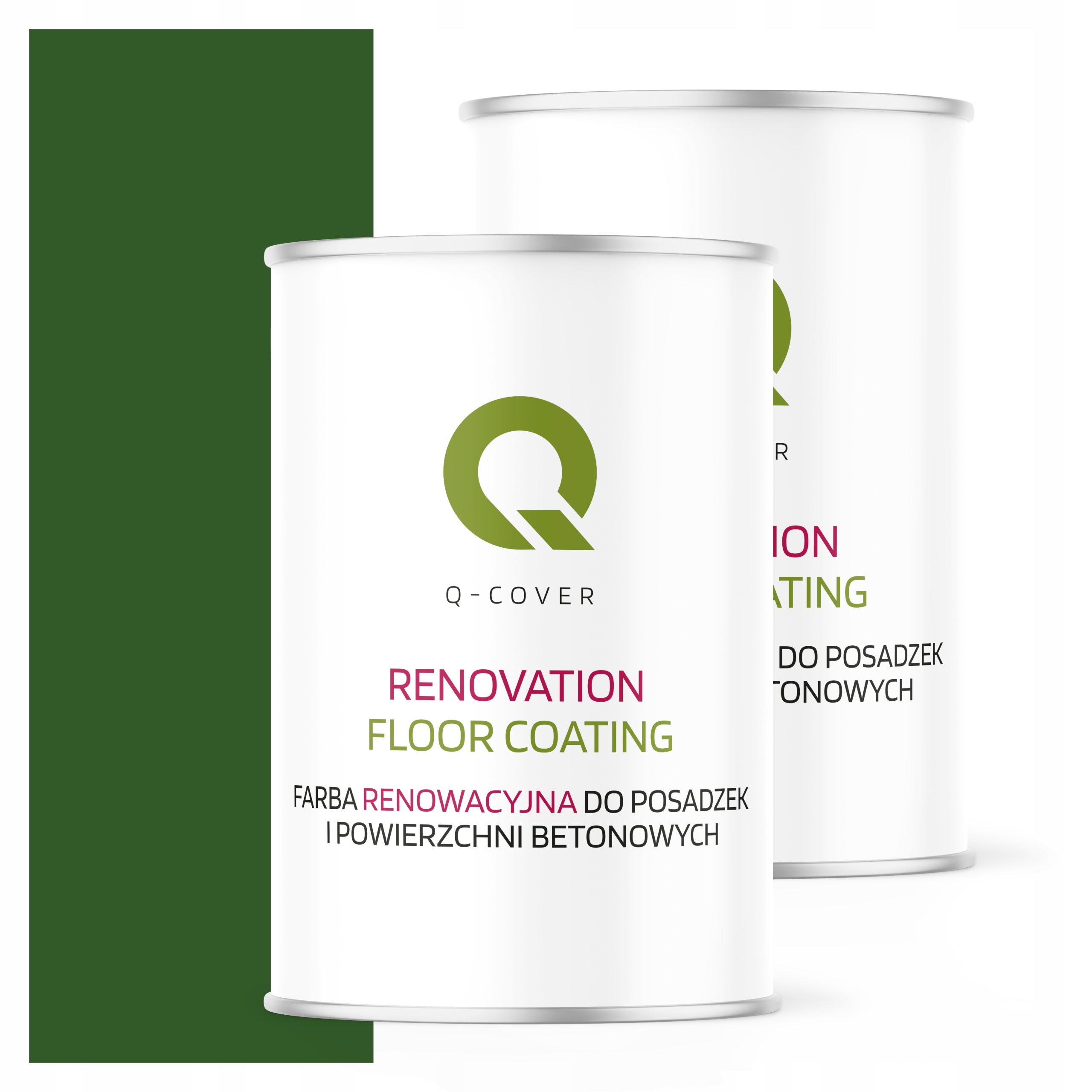 Ochranná farba na podlahy Renovačná zelená List Ral 6002 Saténová 1L