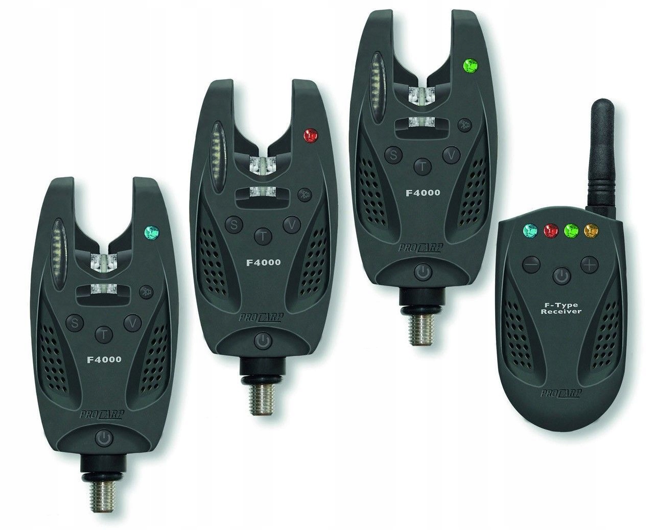 Zestaw sygnalizatorów Cormoran Pro Carp F-4000 3+1