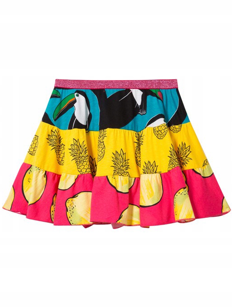 DESIGUAL KOLOROWA SPÓDNICA PRINT (5-6L) Marka Desigual