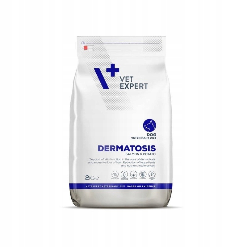 Levně Vetexpert Veterinary Diet Dog Dermatosis Losos & Brambory 2kg Vetexpert (Veterinární Dieta pro Psy s Dermatózou Losos a Brambory)