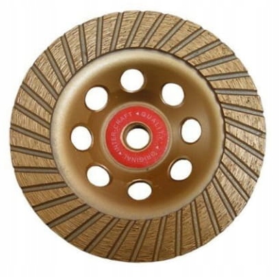 

Tarcza garnkowa do betonu Turbo 125mm x 22,2mm