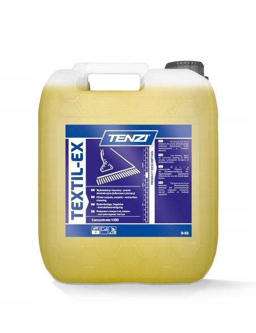 Levně Tenzi Textil-ex Tekutý prací prostředek na koberce čalounění koberců 5L