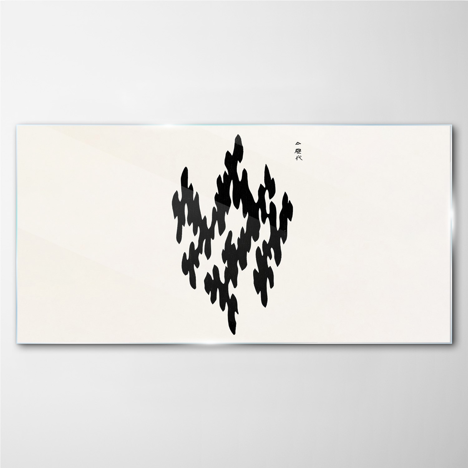 

Obraz szklany na ścianę Japońska Abstrakcja 100x50