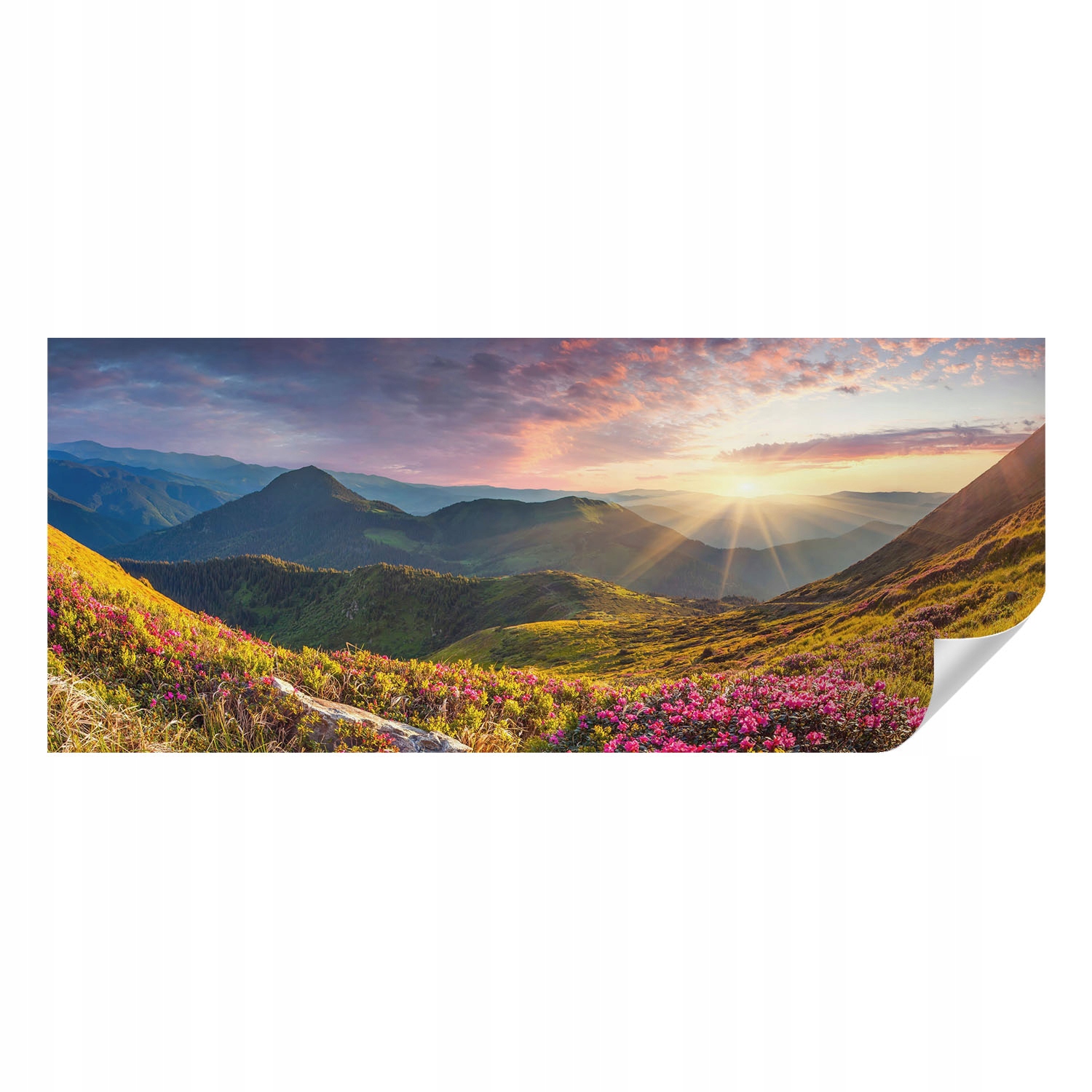 Dekorativní Samolepicí tapeta Módní vzory Horské panorama 250 x 104 cm