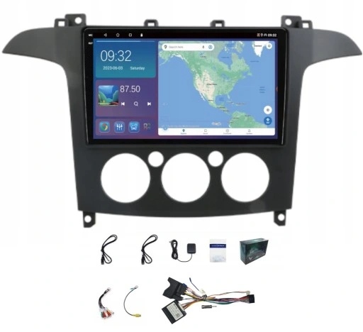 Rádio Navigácia Gps Ford Smax Galaxy Carplay Android Auto 4GB 64GB