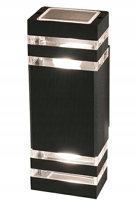 Venkovní nástěnné svítidlo Rio Černé 2xE27 IP54 Závěsná lampa Na Terasu Zahrada Dům