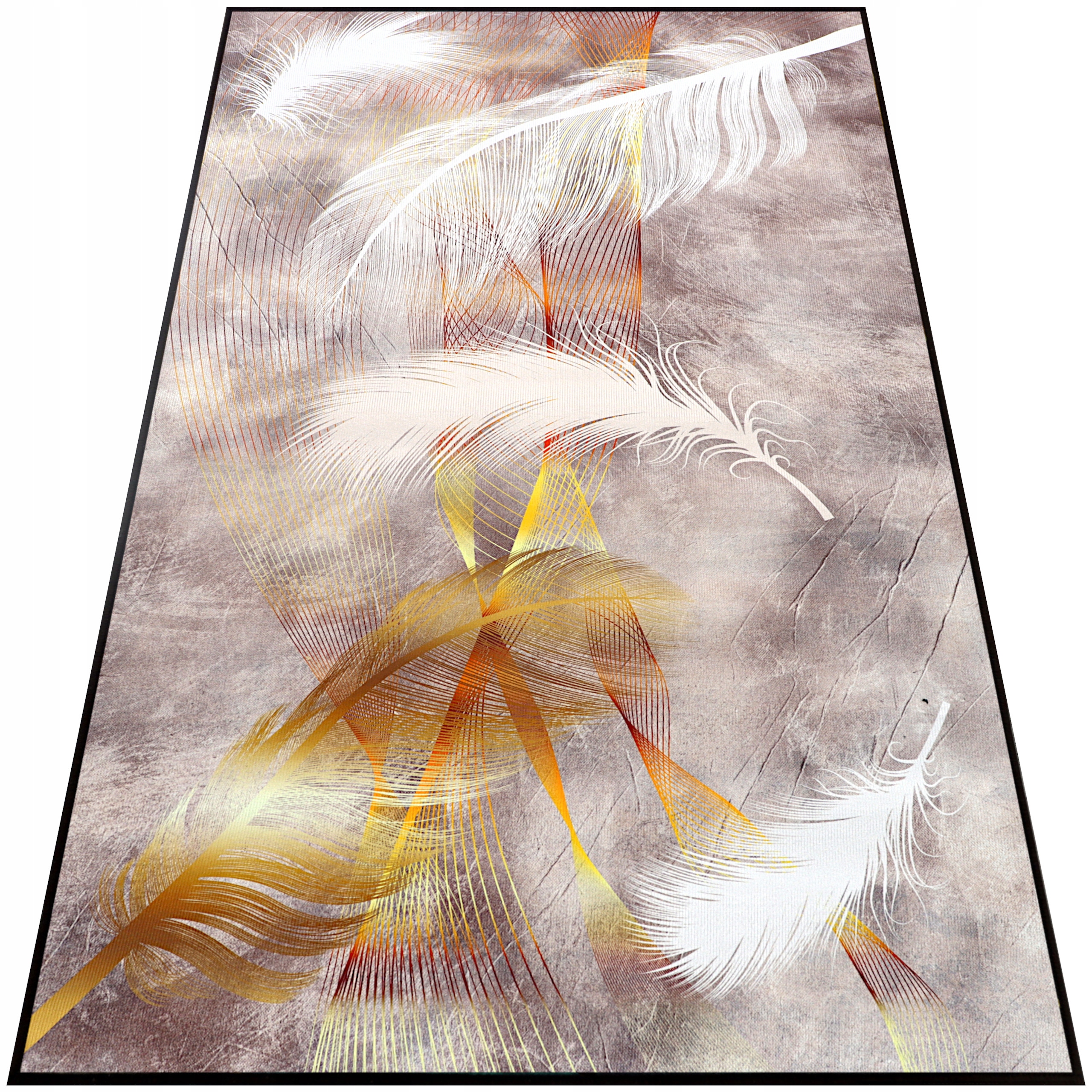 Koberec Do Obývačky 140x200 Moderná Farebná Podložka Do Izby Veľká Podgumovaná