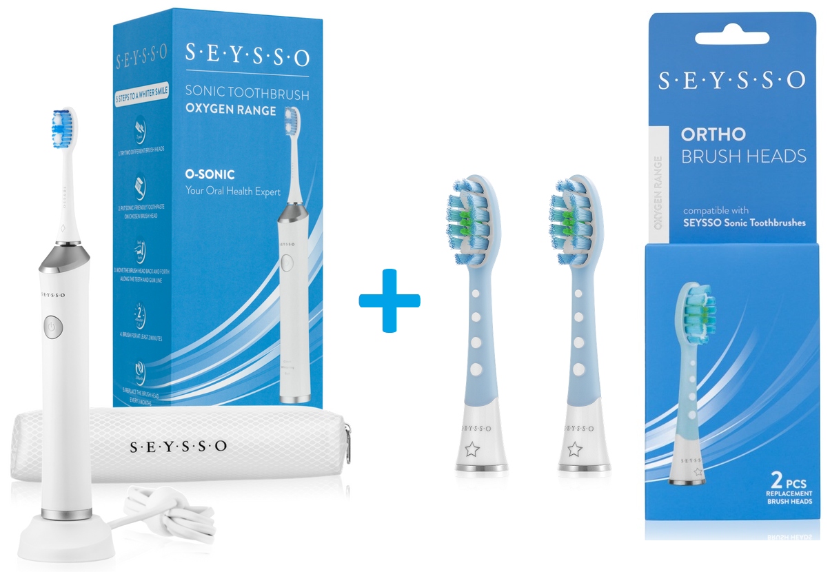 

Seysso oxygen ortodontyczna szczoteczka soniczna