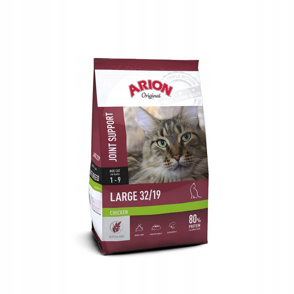 Arion Krmivo Pro Kočky Originální Kočky Velkých Plemen 7,5 Kg (105859)