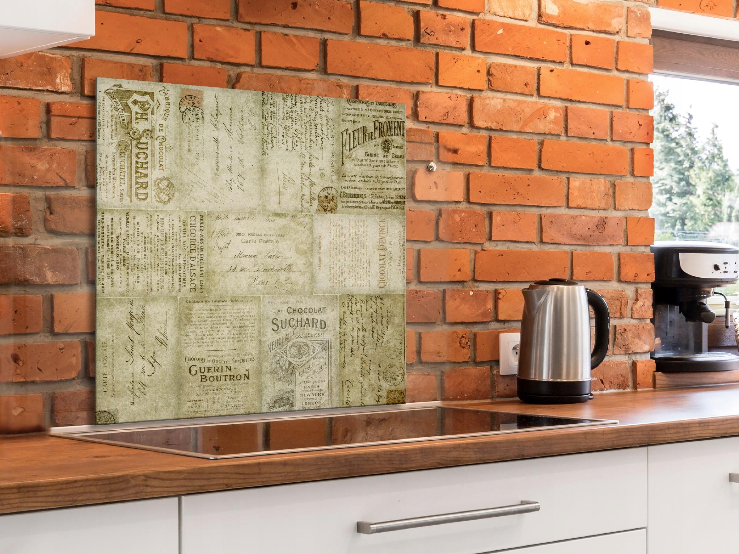Skleněný Kuchyňský Panel 80x80 n-A-0991-aq-a