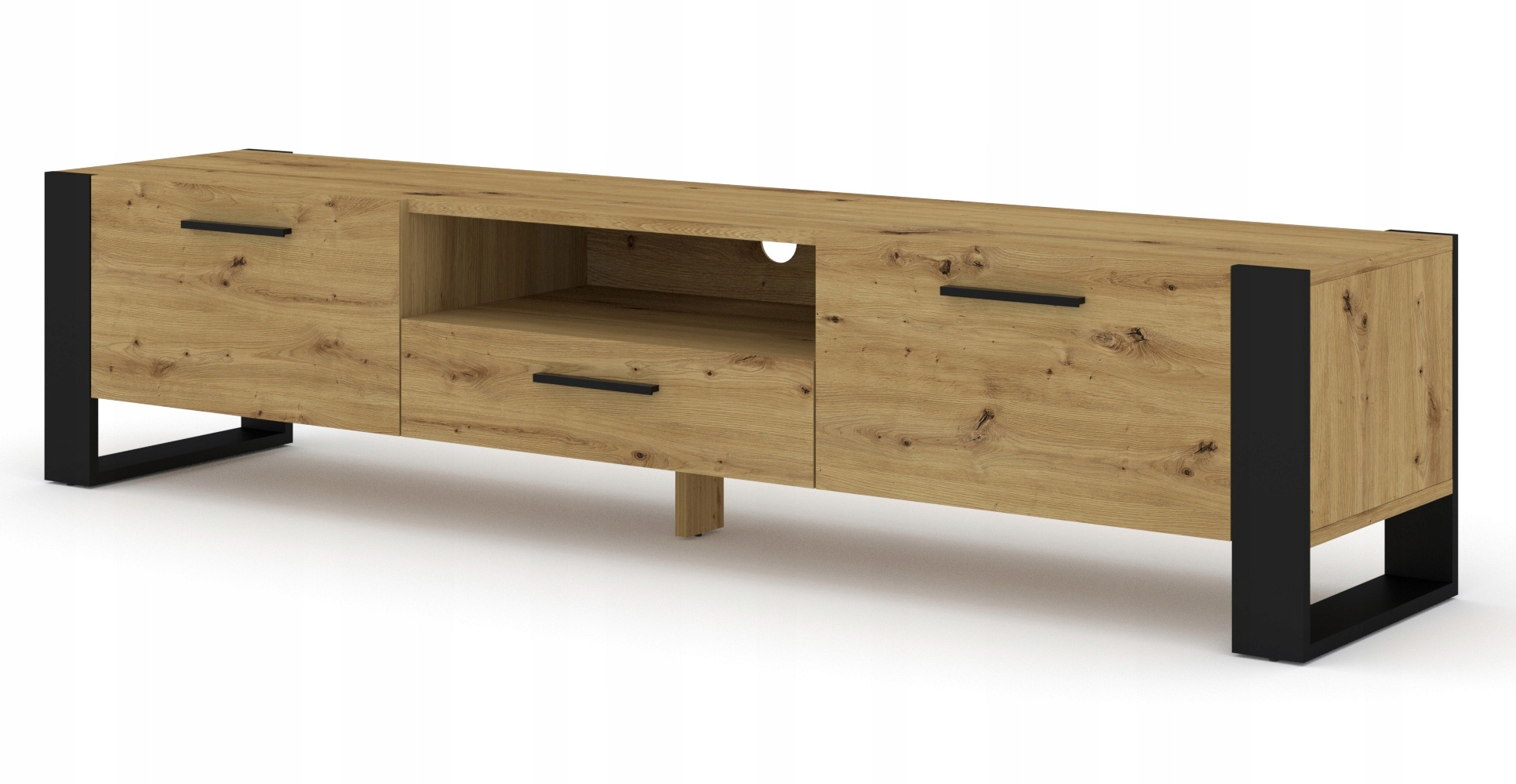 

Szafka Rtv komoda Nuka 200 cm dąb artisan stojąca