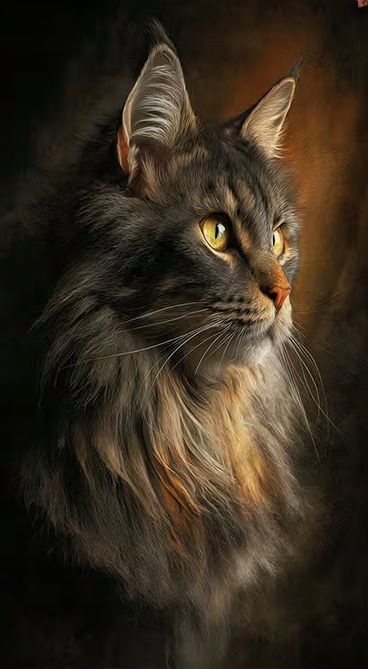 Ručník Kočka Maine Coon Obrovský Kočka Plážový Ručník 70x140