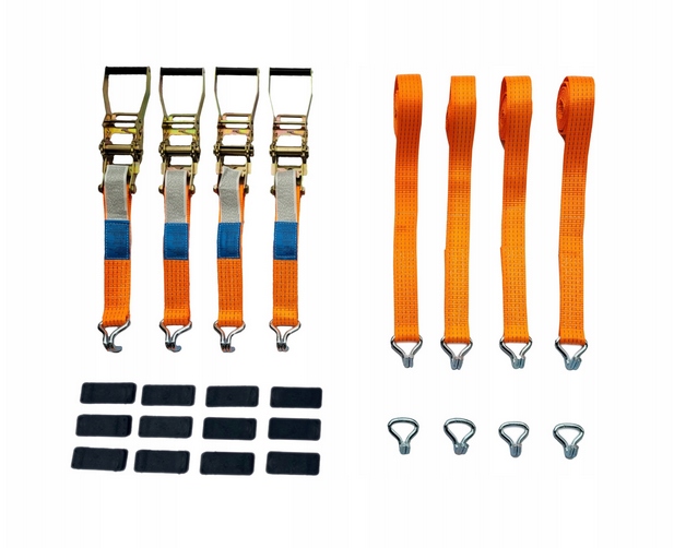 5T-3M-3PKT POM5 - Ремни для обвязки автомобиля автомобиля эвакуатора 5T / 3M / 50