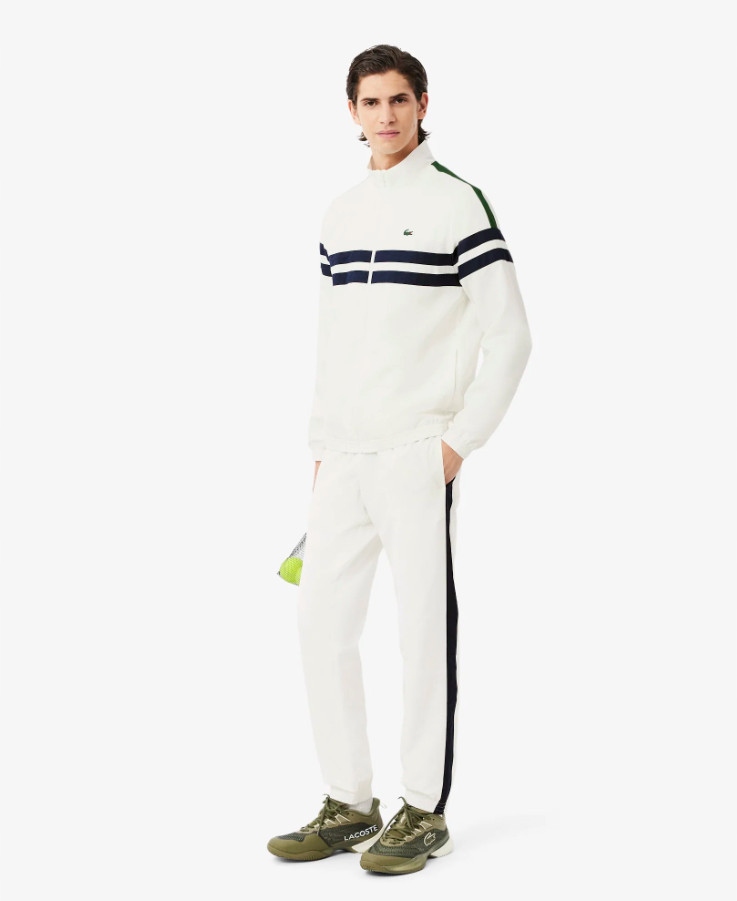 Lacoste komplet bunda kalhoty logo PK01 Xs