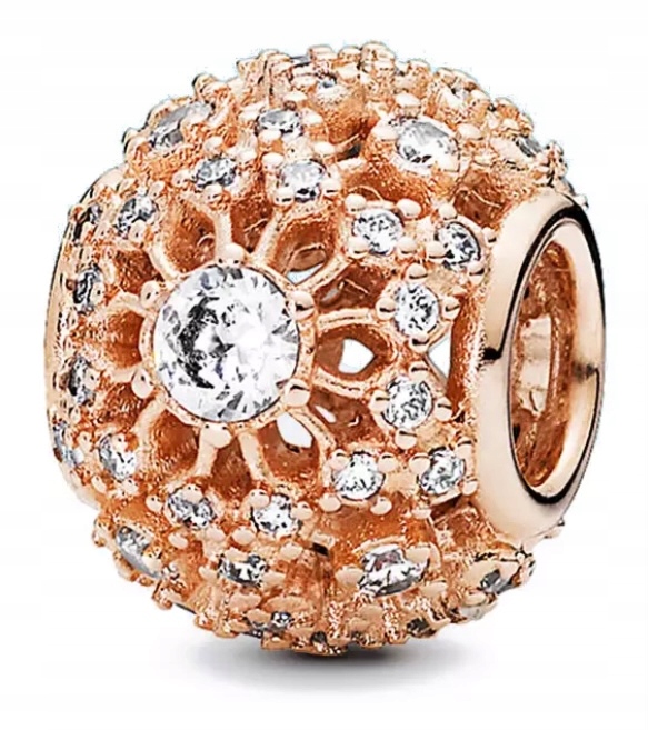 

Charms do Pandora Ażurowe Promienie Rose Gold