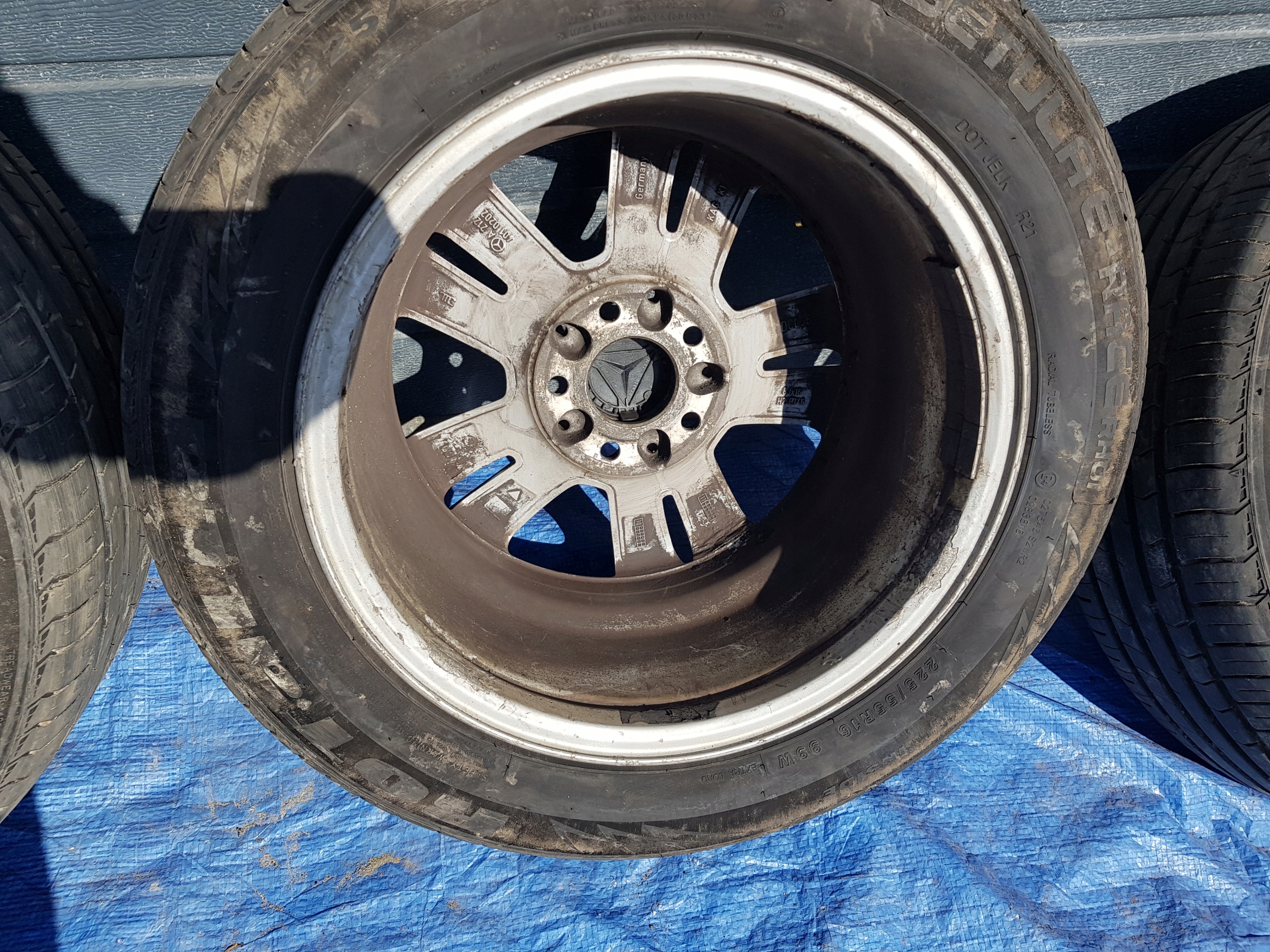 MERCEDES W212 wheels disc discs 16''