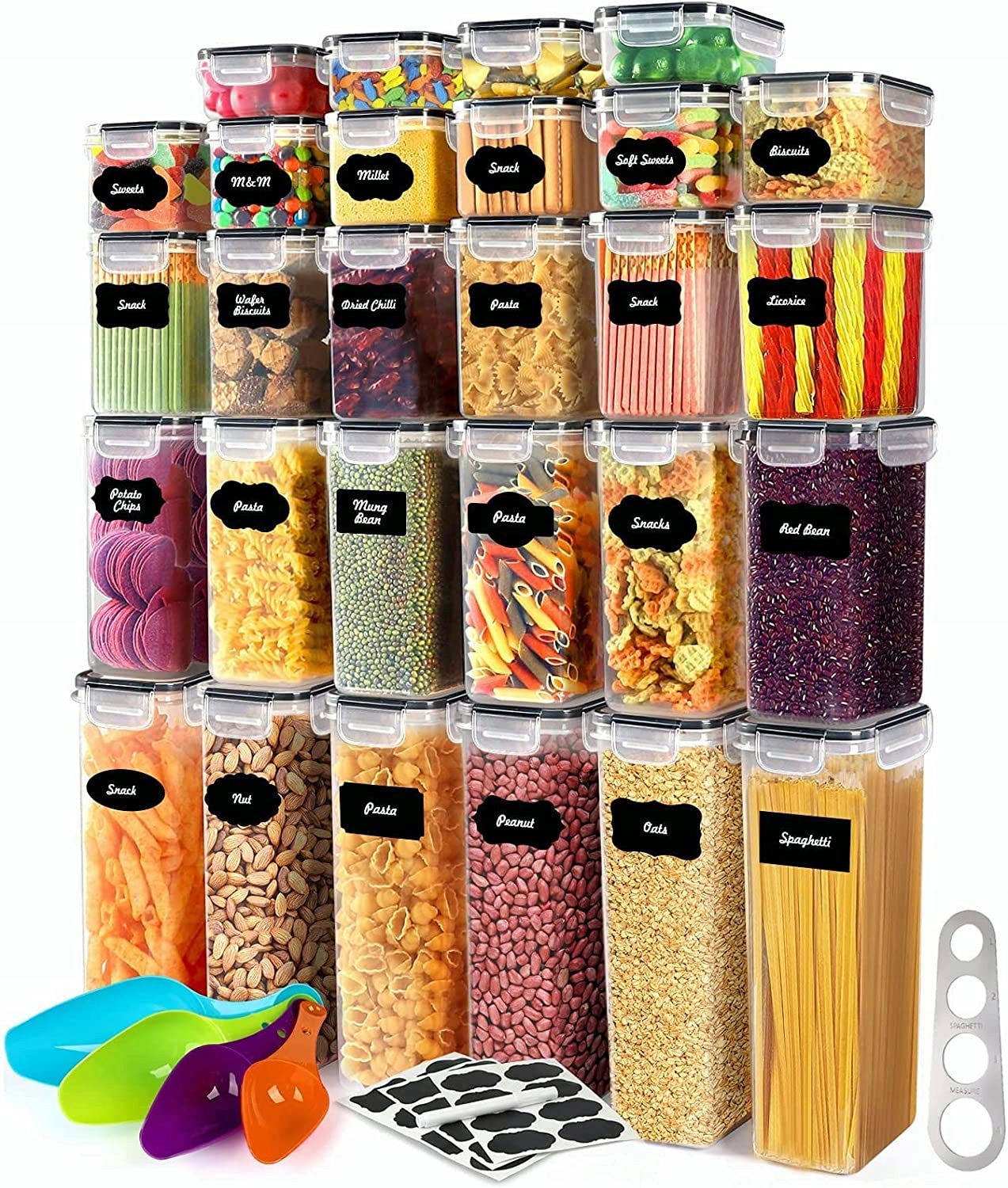 

Duży Zestaw Pojemników Do Przechowywania Żywności