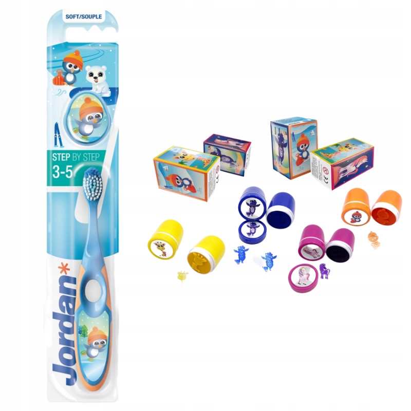 Szczoteczka do Zębów dla Dzieci, 3-5 lat, Jordan