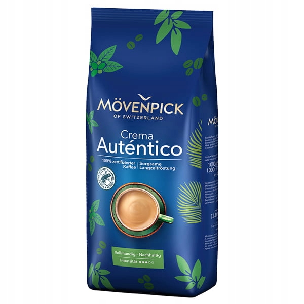Levně Káva Movenpick Crema Autentico do kávovaru 1 kg