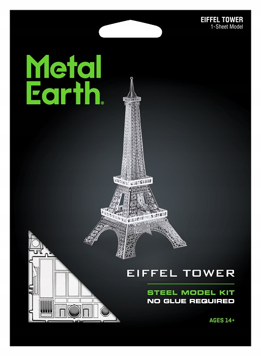 Metal Earth Wieża Eiffla Model Metalowy 3D Kolekcja Metal Earth