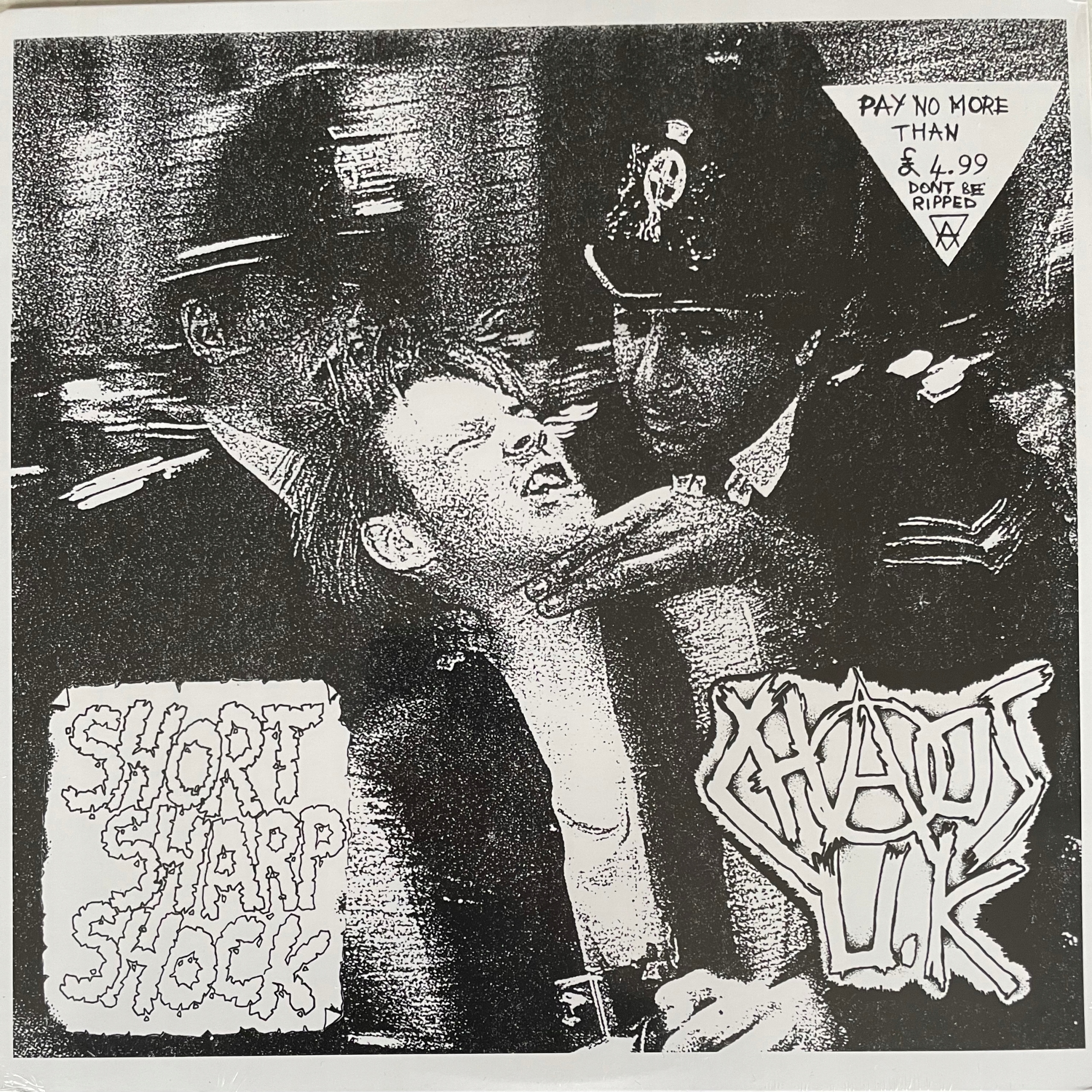 Chaos Uk – Short Sharp Shock Lp