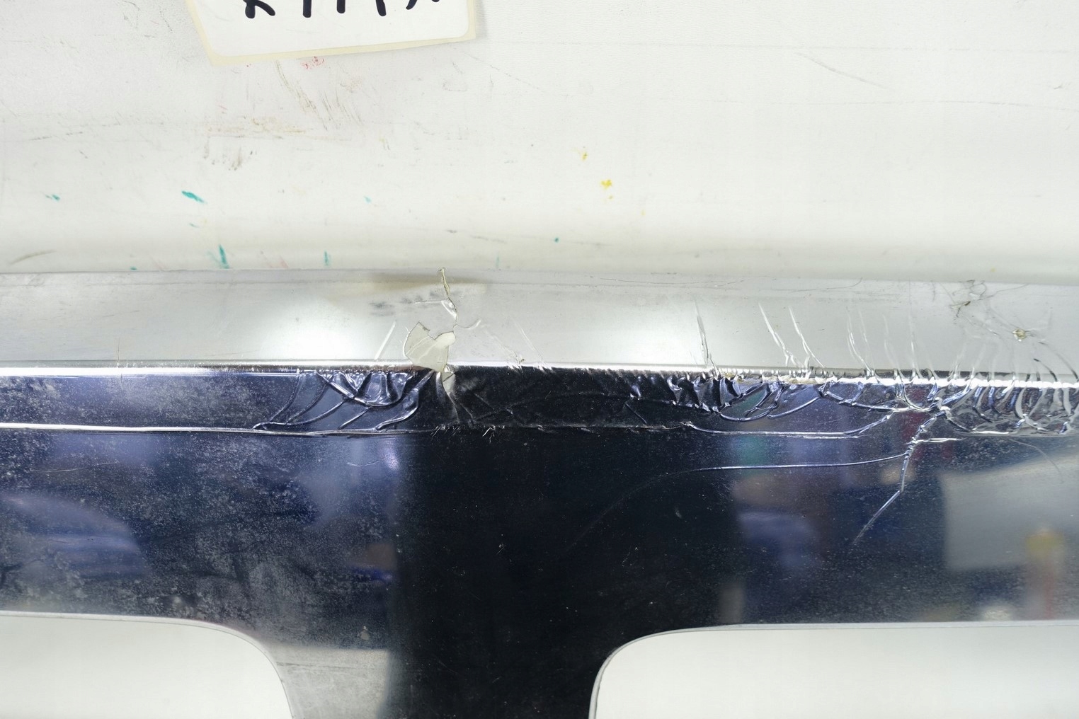 CHROM SPOILER Pare choc Avant MERCEDES ML W166