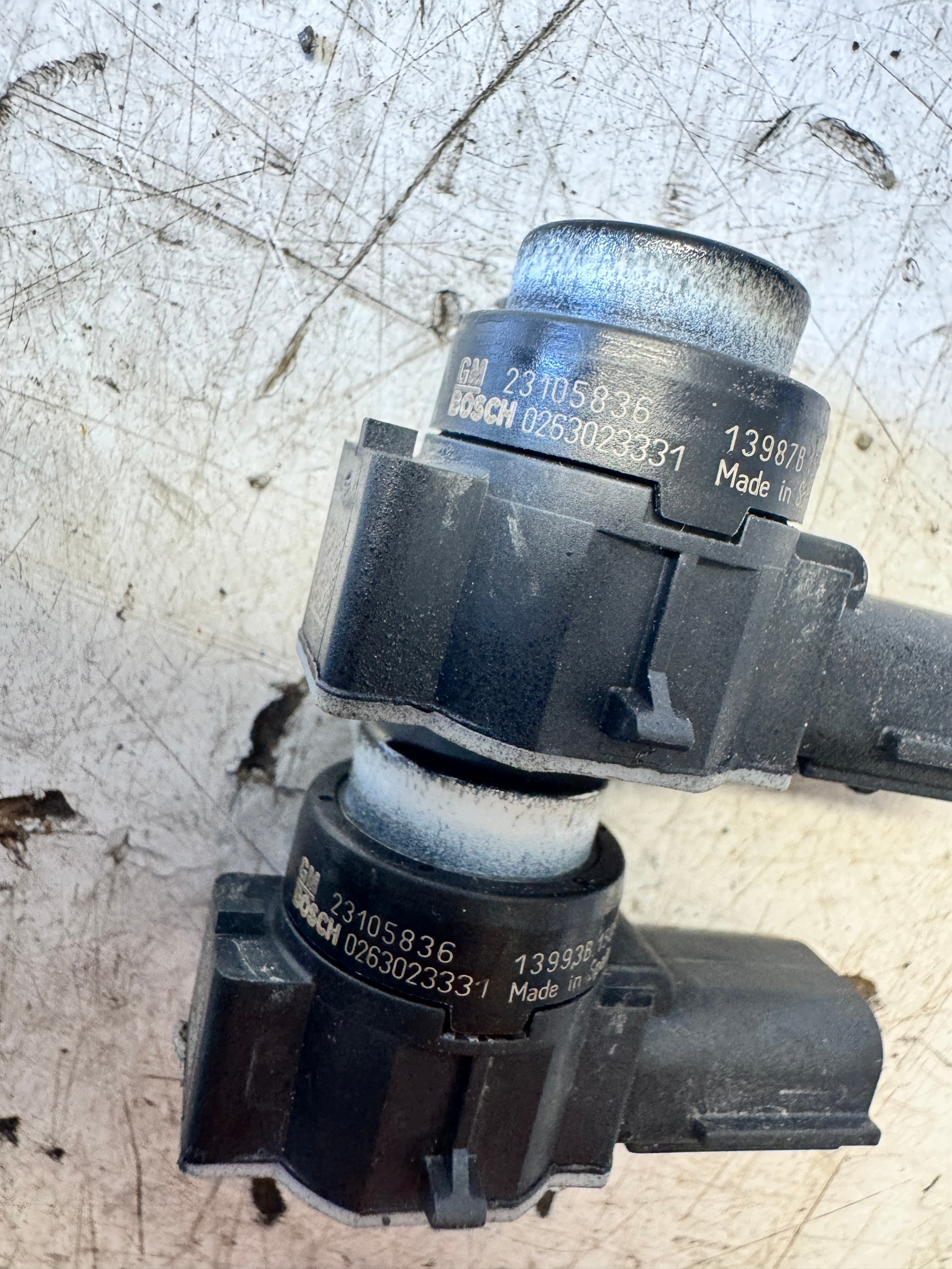 OPEL CORSA E sensor parken vorne / heck 23105836 SKRAJNY 5/6