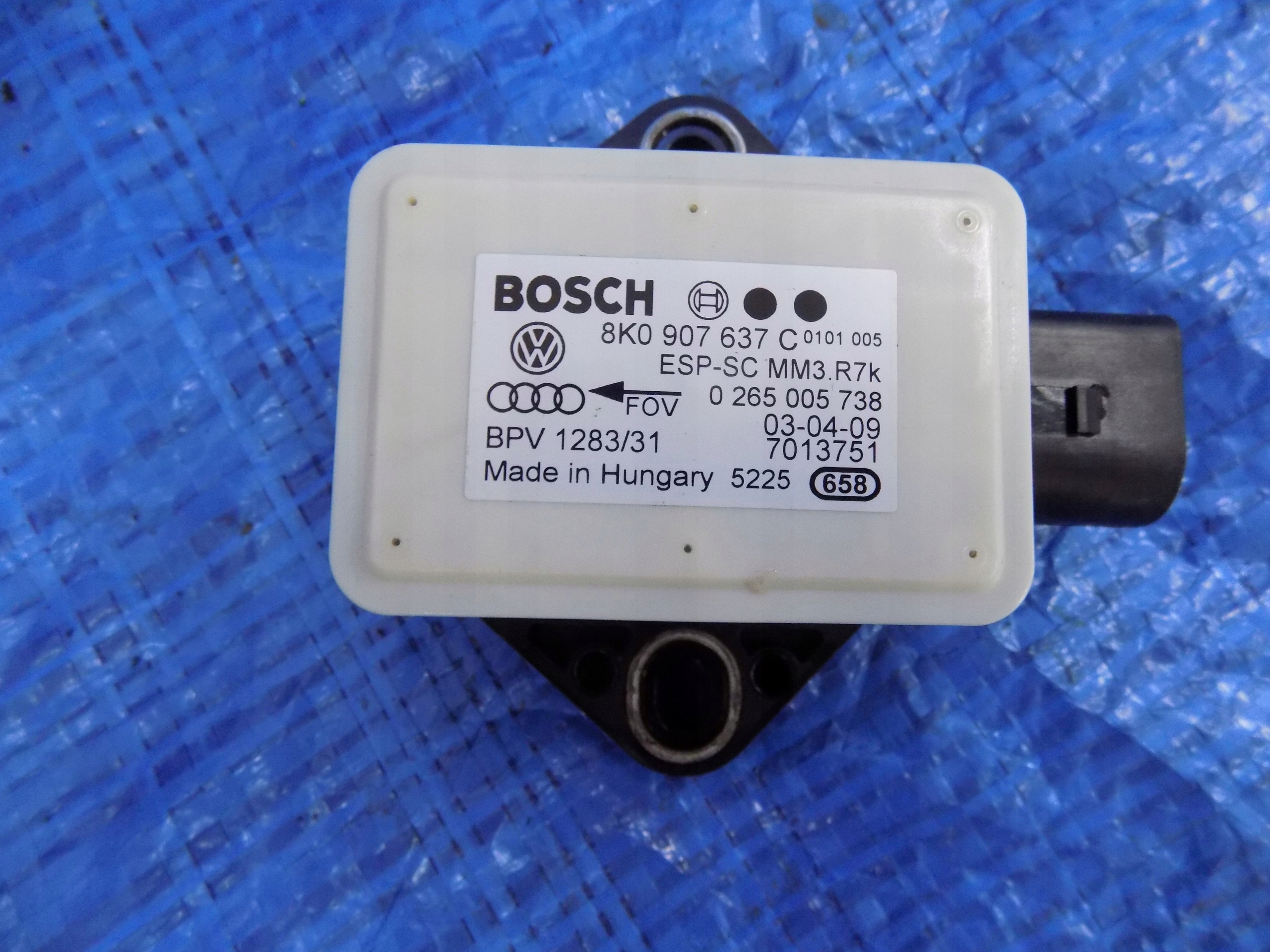 SENSOR Capteur Module ESP AUDI Q5 8R 2,0TDI