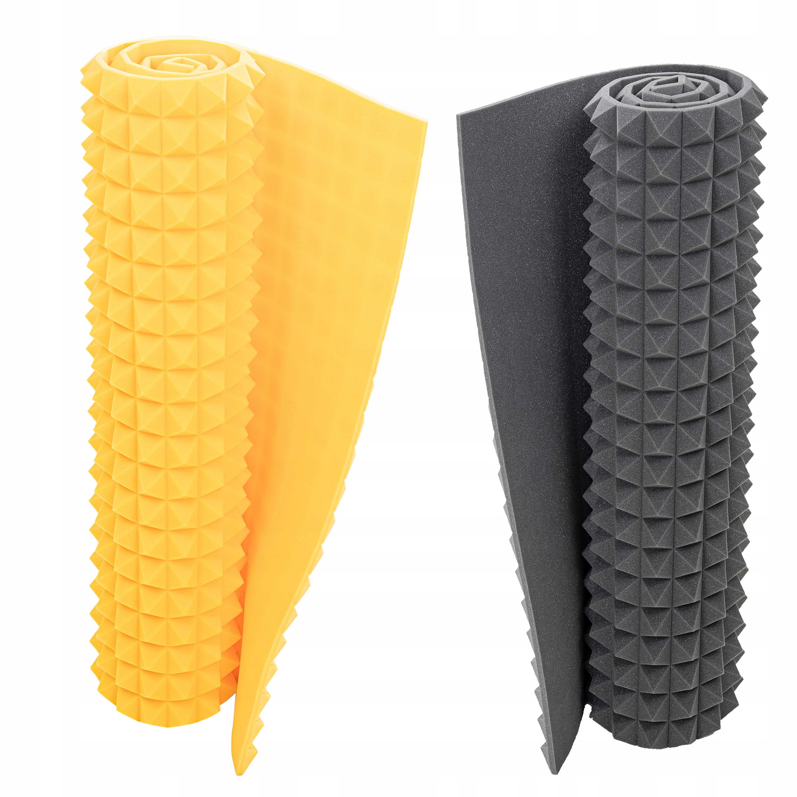 Akustické protihlukové panely 4 cm, pyramidové stěny do podcasterového pokoje