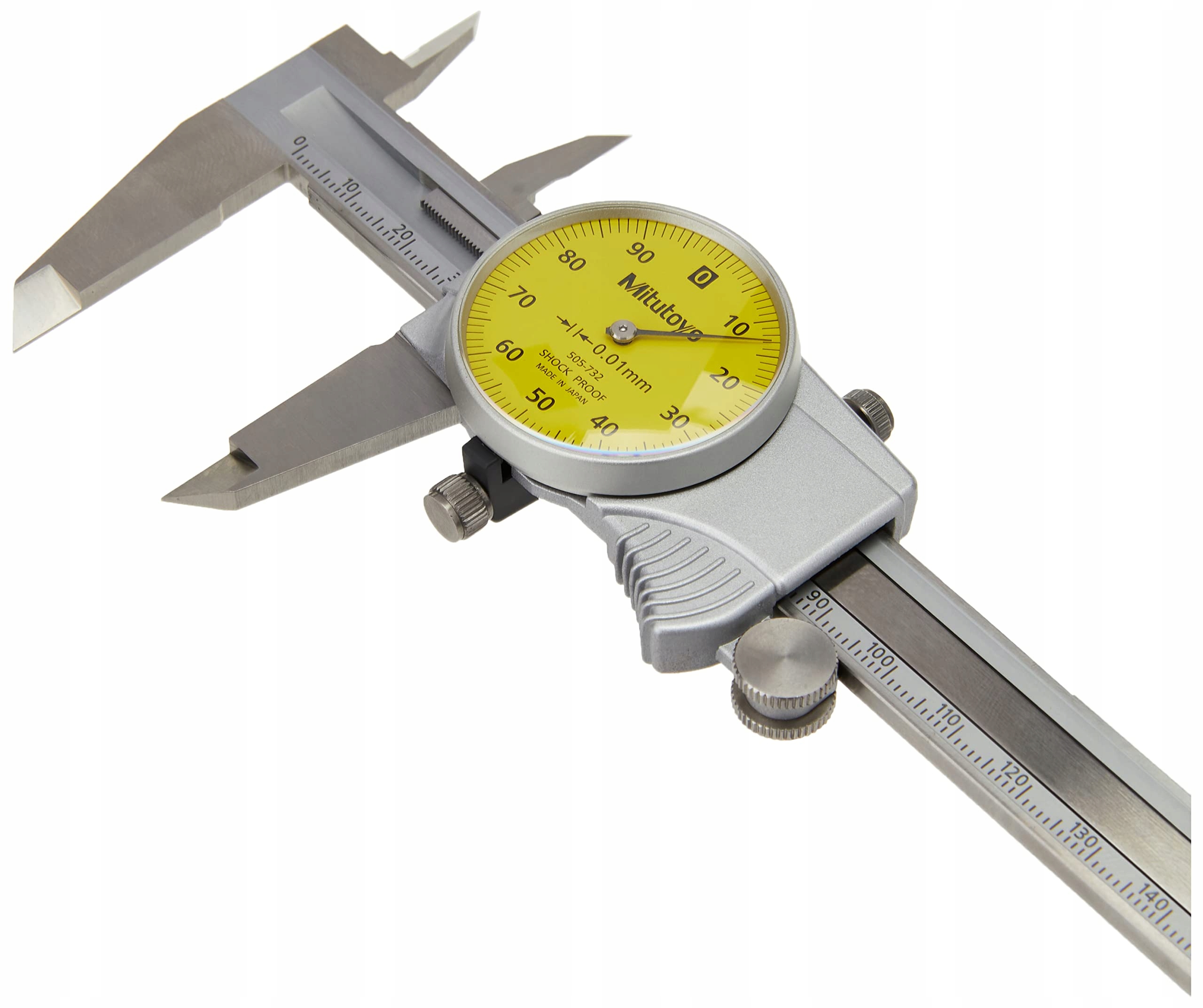 Suwmiarka zegarowa Mitutoyo, 0-150mm, 0,01mm, Dokładność pomiaru 0.02 +/- mm