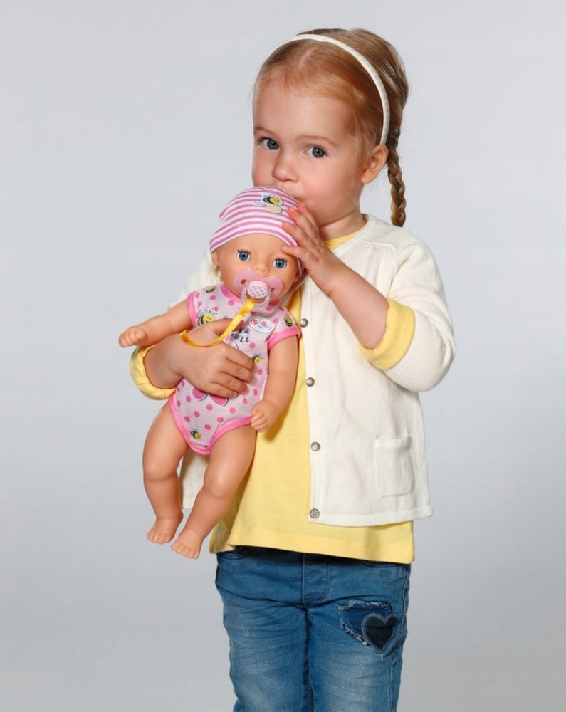 Baby born Lalka Interaktywna Lena 7 Funkcji Bobas Niemowlę Dziewczynka Płeć dziewczynki