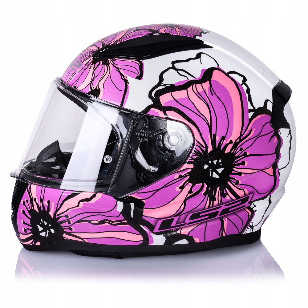 LS2 KASK MOTOCYKLOWY INTEGRALNY FF353 RAPID II POPPIES PINK L Producent LS2