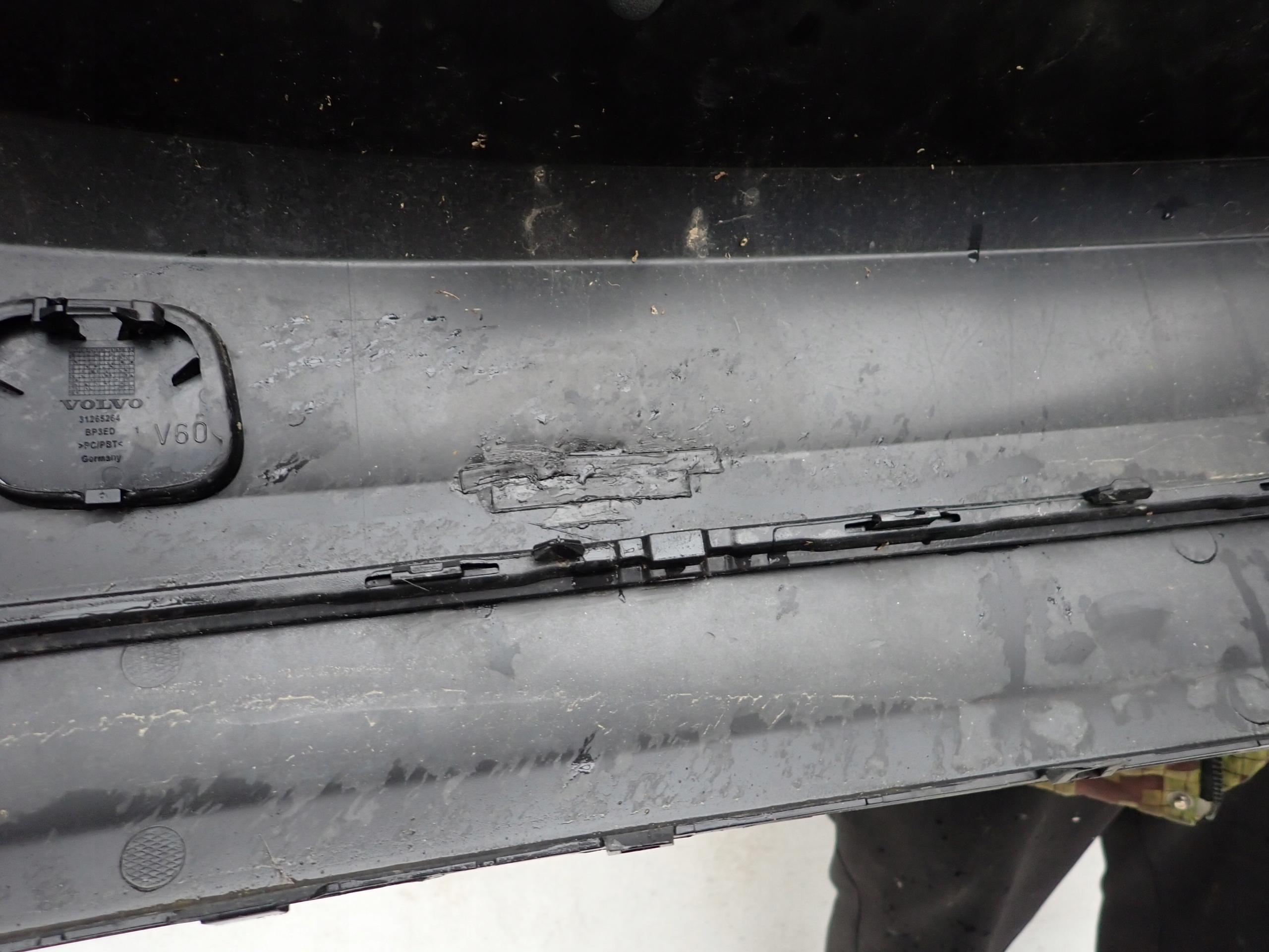 VOLVO V60 LIFT 13-18 bumper rear part rear PDC