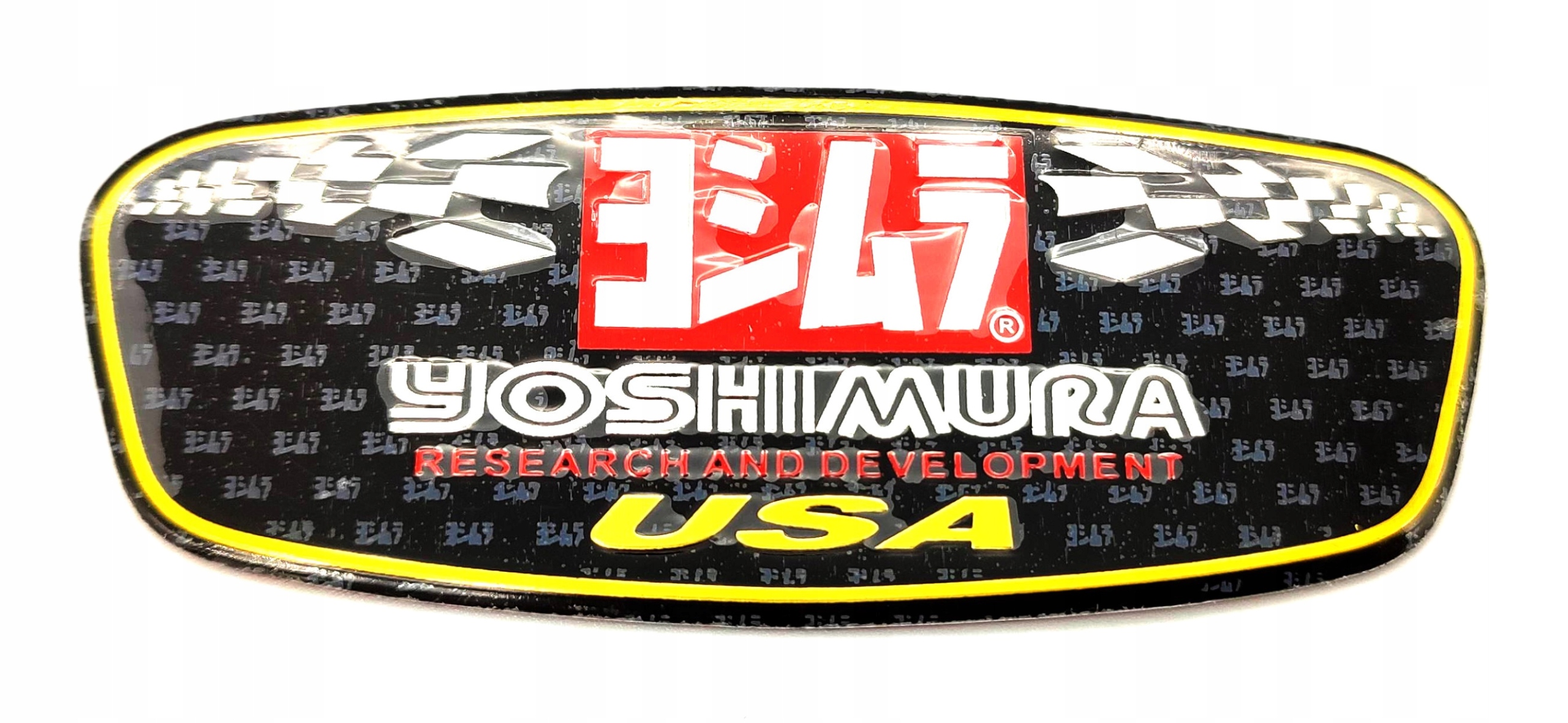 

Naklejka Emblemat Na Tłumik Wydech Yoshimura Alu