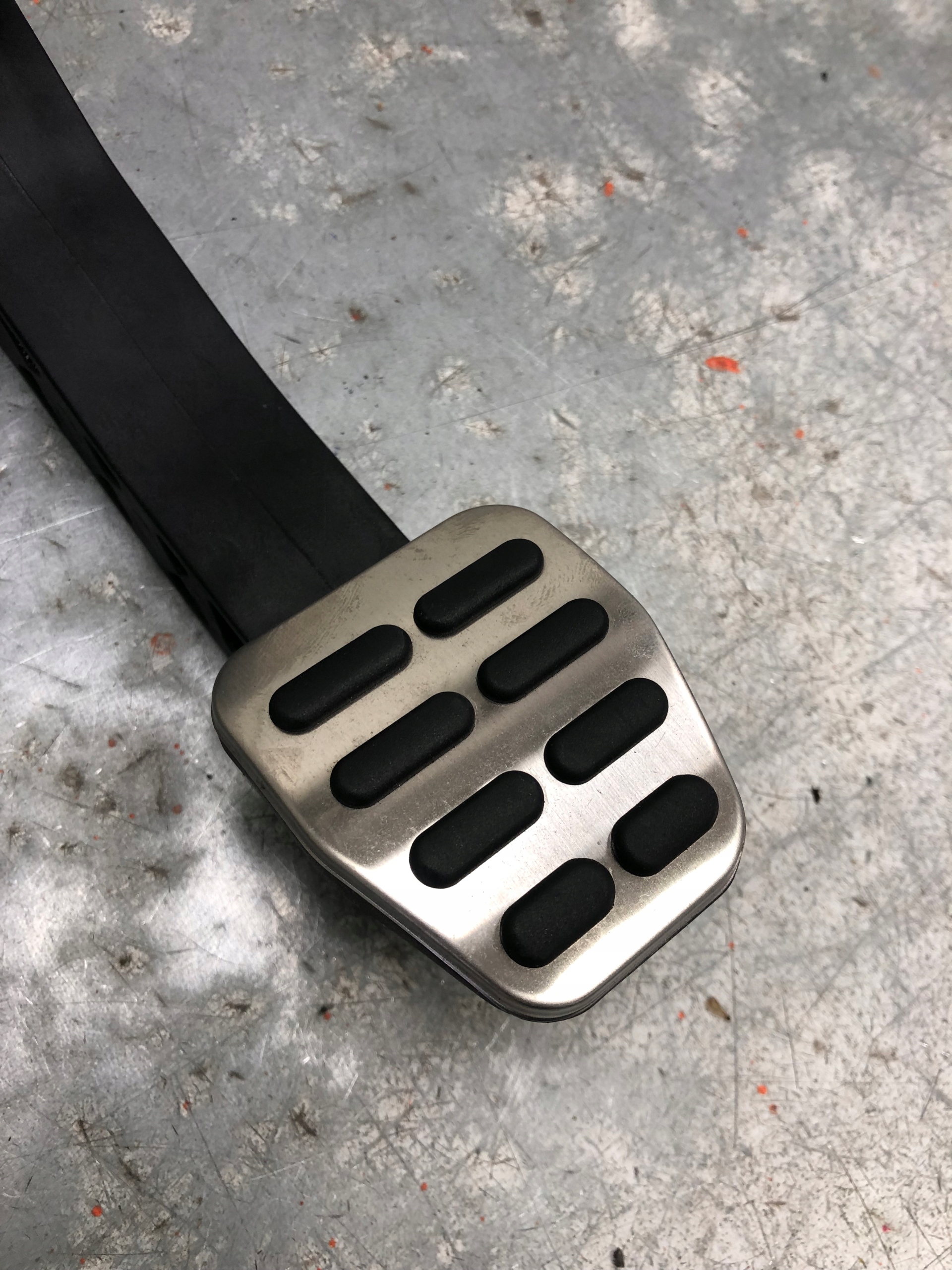 clutch pedal cap aluminium VW 1K1721321D