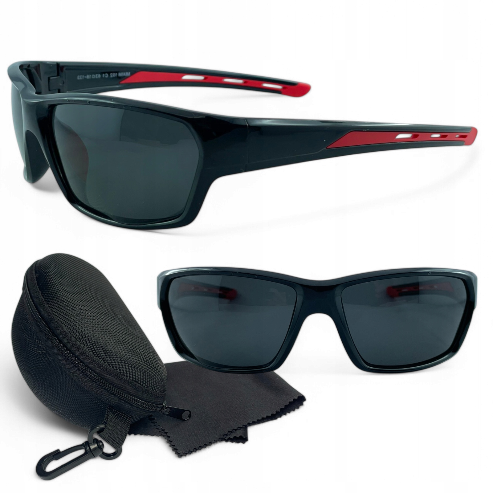 Okulary Rowerowe Przeciwsłoneczne Sportowe Polaryzacyjne Filtr UV400 M102C1