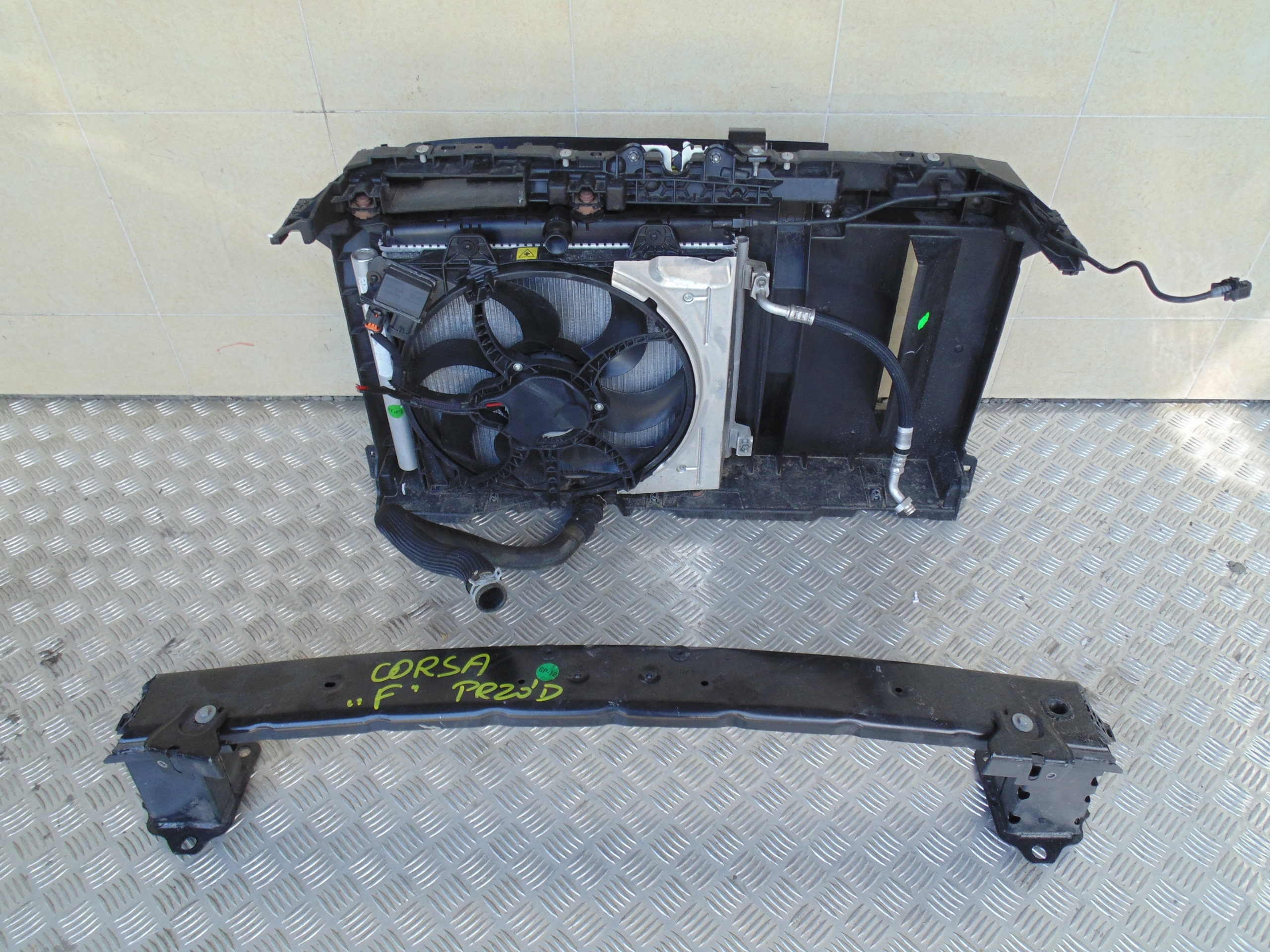 PAS PRZEDNI WZMOCNIENIE OPEL CORSA F Typ samochodu Samochody osobowe