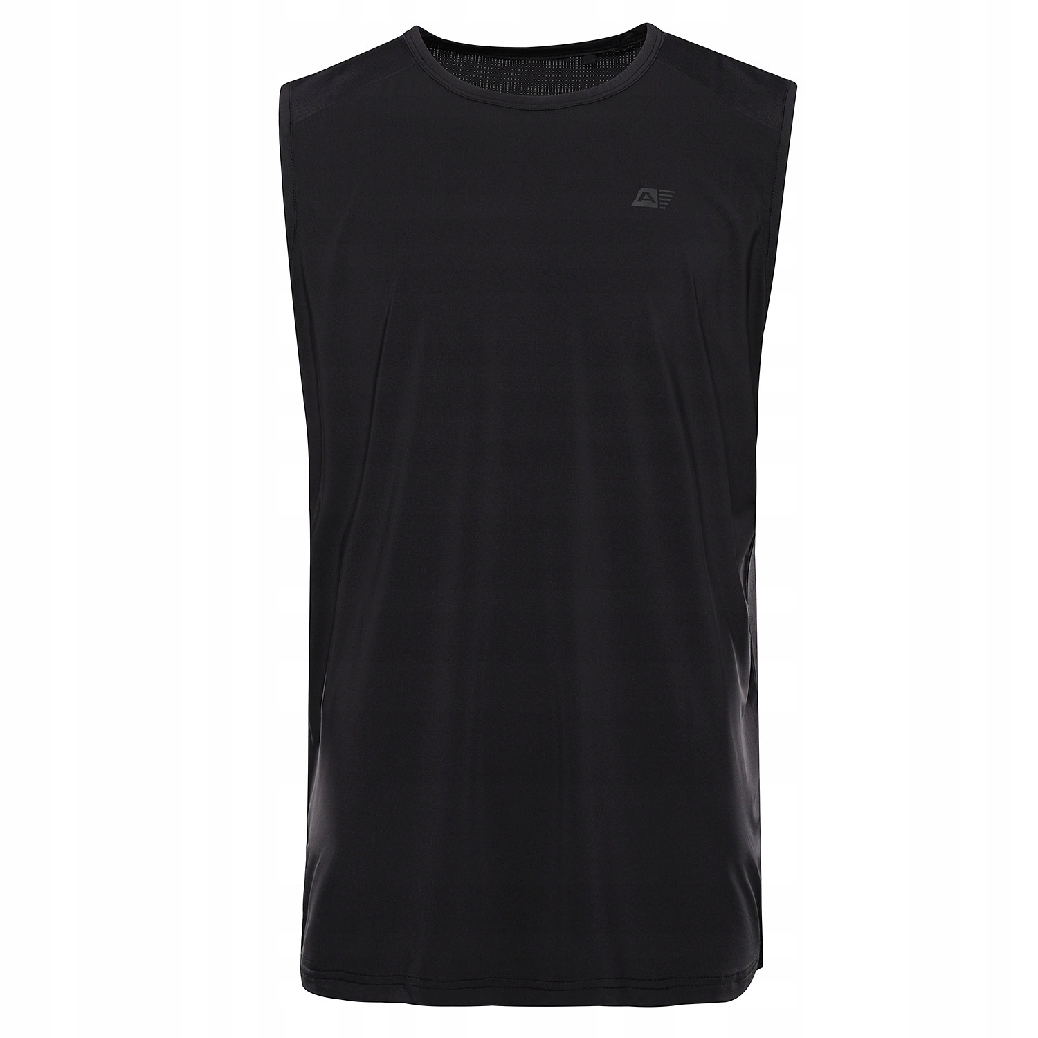 Koszulka męska sportowa bez rękawów Alpine Pro Gelad 3 k.czarny r.XL