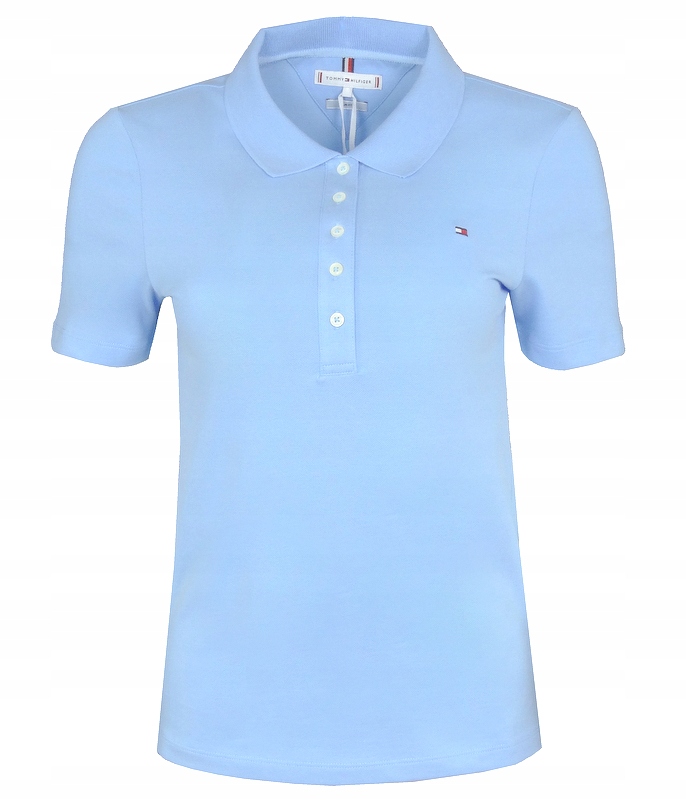 Tommy Hilfiger, dámské polo, Slim, modré, S
