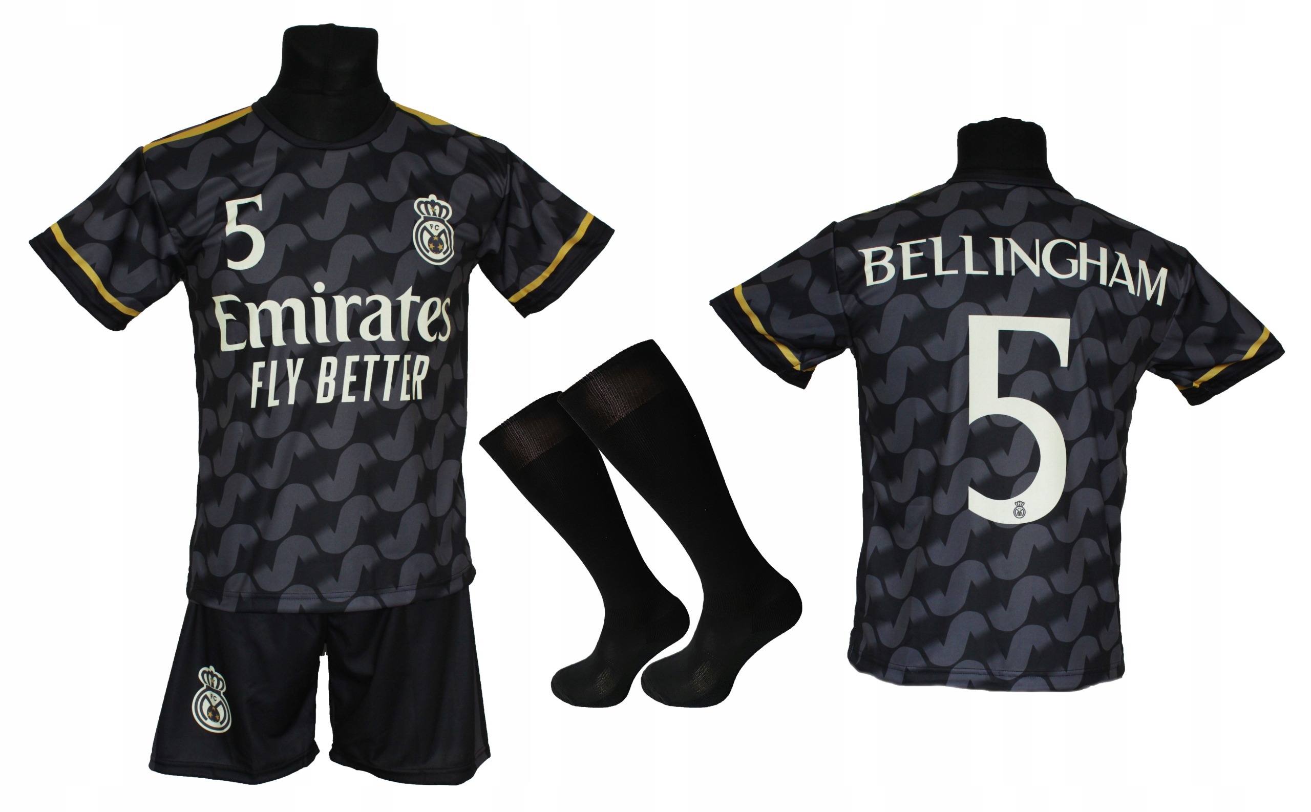 Bellingham komplet sportowy strój piłkarski Madryt Bg 128