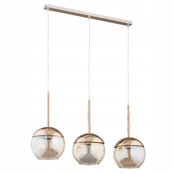 Závěsná lampa Volda Gold 62159 Alfa Sosnowscy