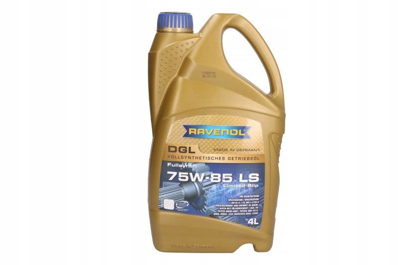 OLEJ RAVENOL DGL 75W85 4L LS / GL5+ / MIL-L-2105D 75W85 DGL 4L