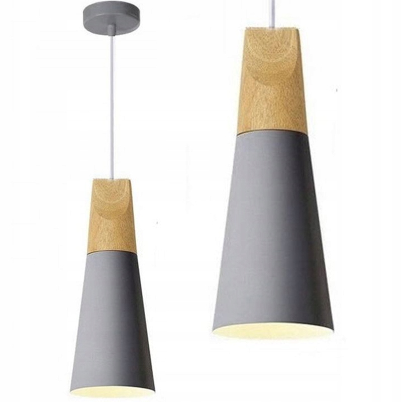 

Lampa Sufitowa Wisząca Skandi B Jasnoszary L.Grey