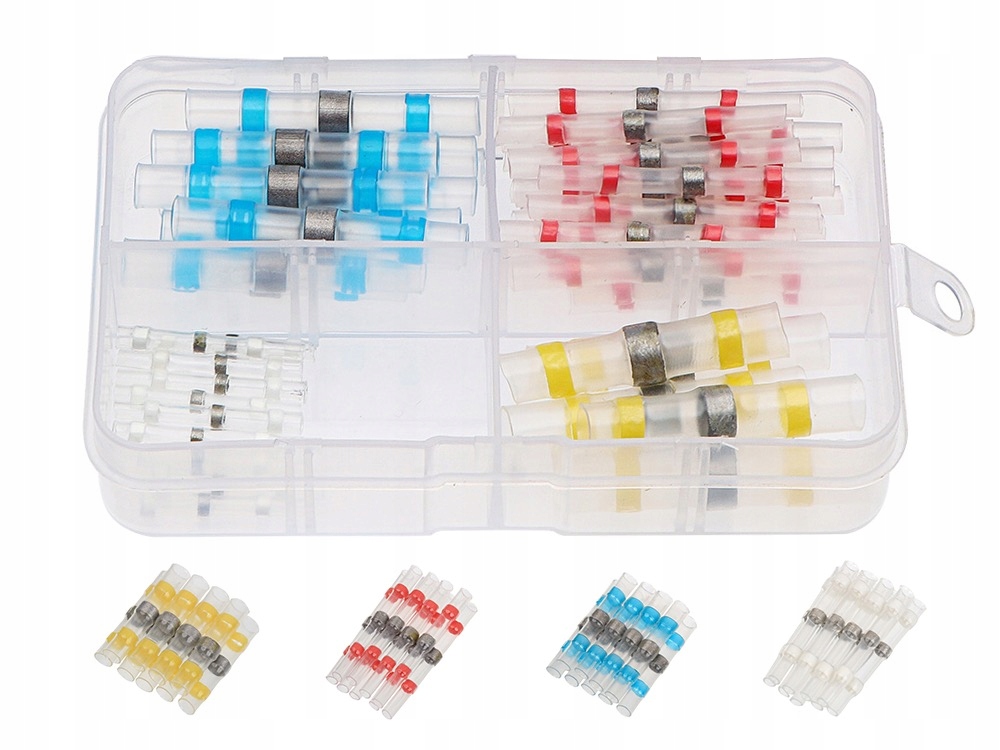 

Osłonki Termokurczliwe Złącza Lutownicze 50 szt.